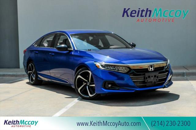 2021 Honda Accord Sport for sale in Garland, TX