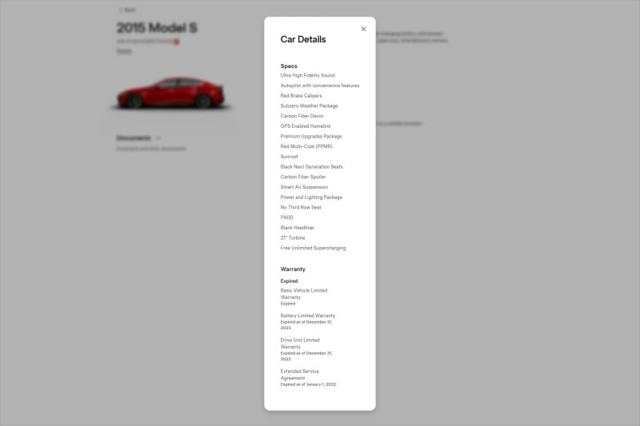 2015 Tesla Model S P85D