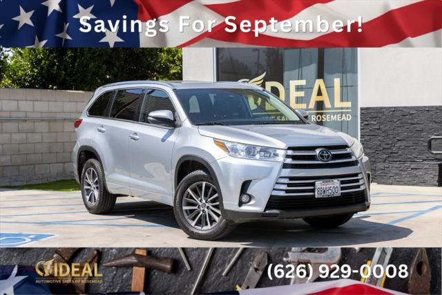 2018 Toyota Highlander XLE for sale in Rosemead, CA