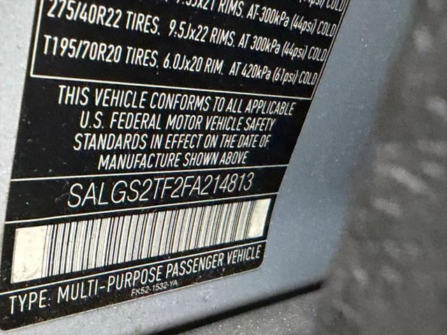 2015 Land Rover Range Rover 5.0L V8 Supercharged