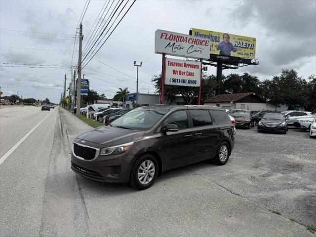 2015 Kia Sedona LX for sale in West Palm Beach, FL