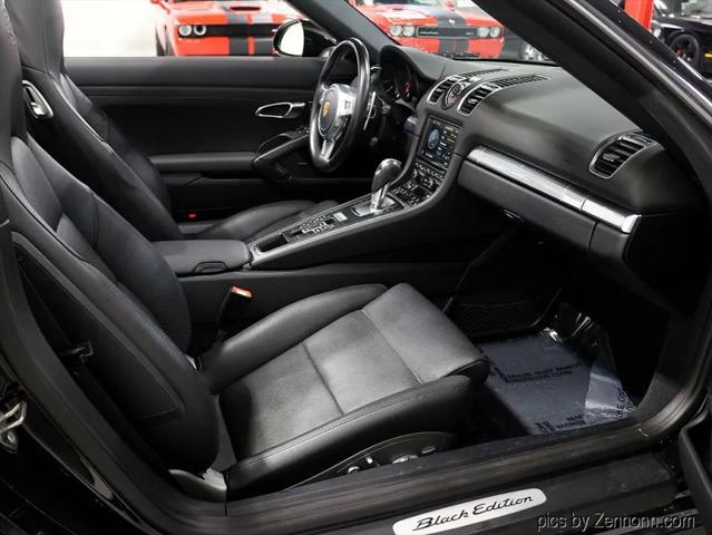 2016 Porsche Boxster Black Edition