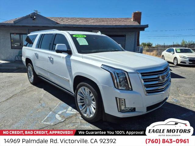 2016 Cadillac Escalade ESV Platinum for sale in Victorville, CA