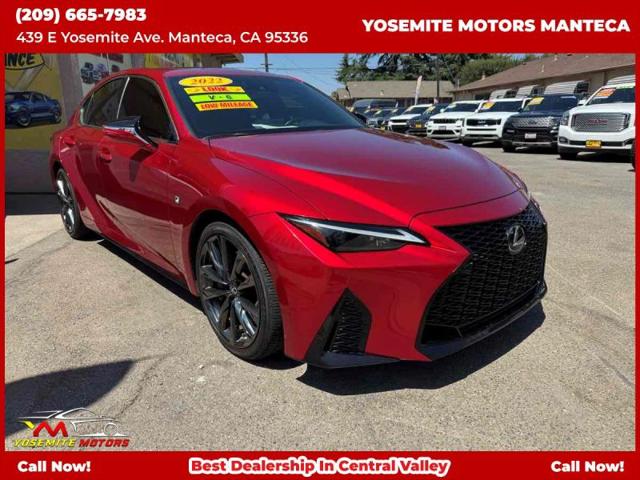 2022 Lexus IS 350 F SPORT for sale in Manteca, CA