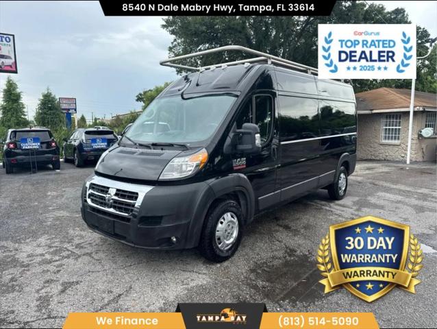 2017 Ram ProMaster 2500 Cargo Van High Roof 159" WB for sale in Tampa, FL