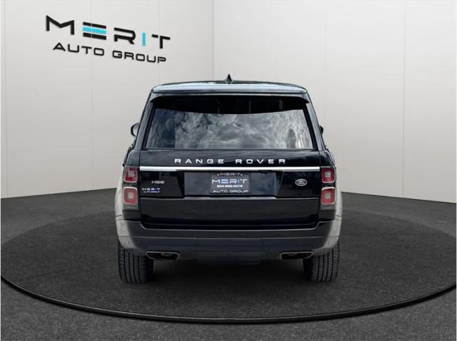 2019 Land Rover Range Rover 3.0L V6 Supercharged HSE