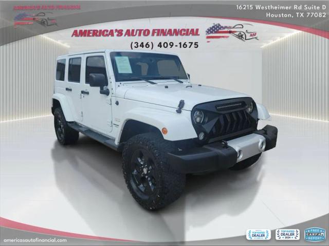 2015 Jeep Wrangler Unlimited Sahara for sale in Houston, TX