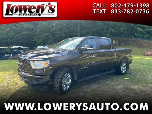 2022 Ram 1500 Big Horn Crew Cab 4x4 5'7" Box for sale in South Barre, VT