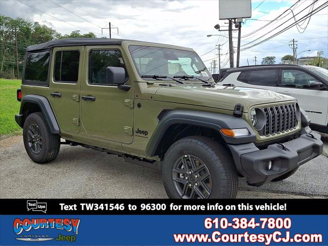 2026 Jeep Wrangler 4-Door Sport S 4x4 for sale in Coatesville, PA