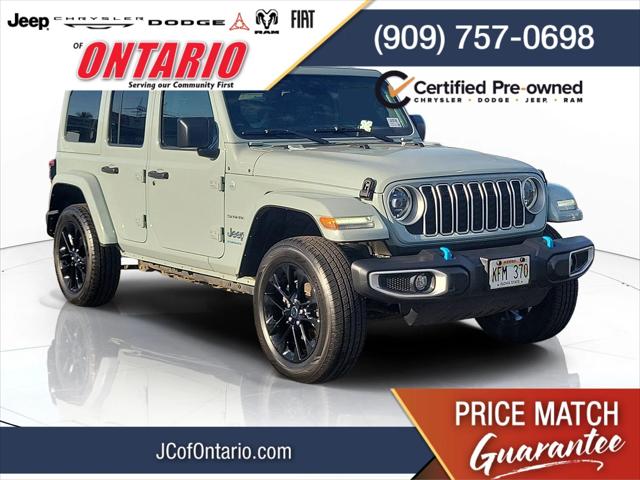 2024 Jeep Wrangler 4xe Sahara 4xe for sale in Ontario, CA