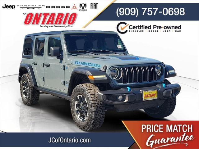 2024 Jeep Wrangler 4xe Rubicon 4xe for sale in Ontario, CA