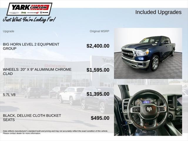 2019 Ram 1500 Big Horn/Lone Star Crew Cab 4x4 57 Box