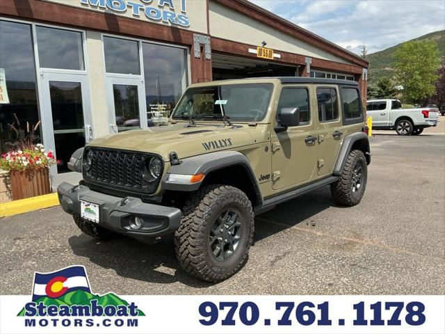 2026 Jeep Wrangler 4-Door Willys 4x4 for sale in Steamboat Springs, CO