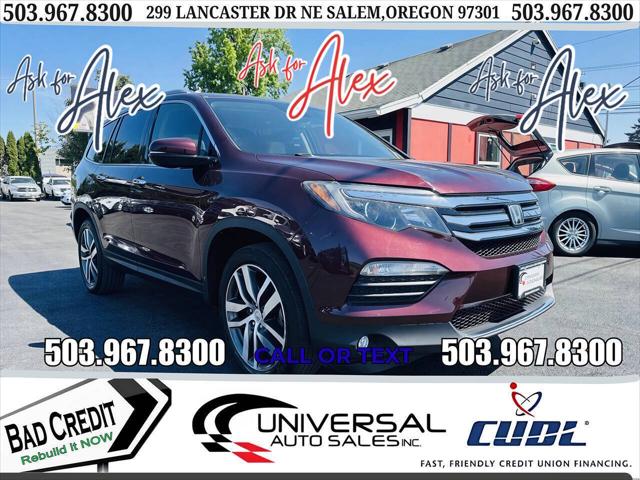 2016 Honda Pilot Elite for sale in Salem, OR