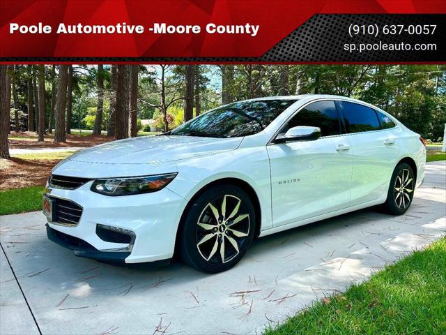 2018 Chevrolet Malibu LT for sale in Laurinburg, NC