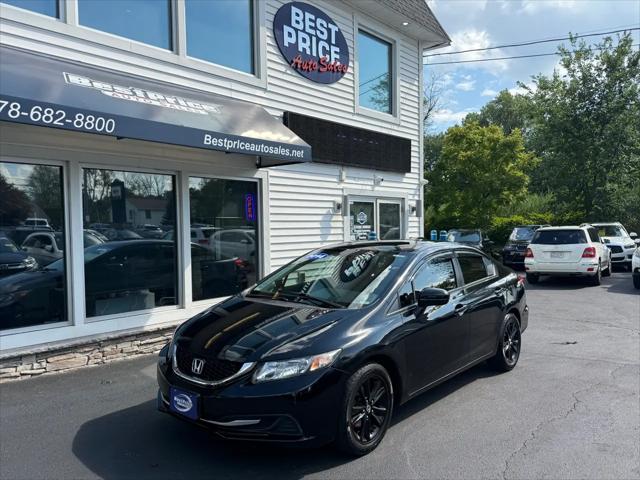 2014 Honda Civic EX for sale in Methuen, MA