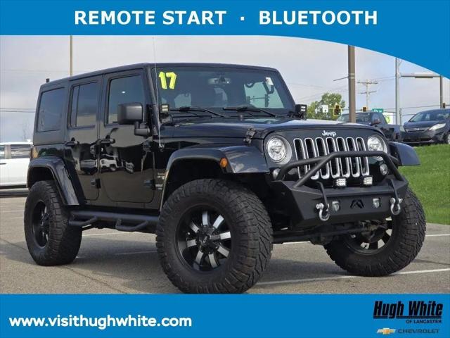 2017 Jeep Wrangler Unlimited Sahara for sale in Lancaster, OH