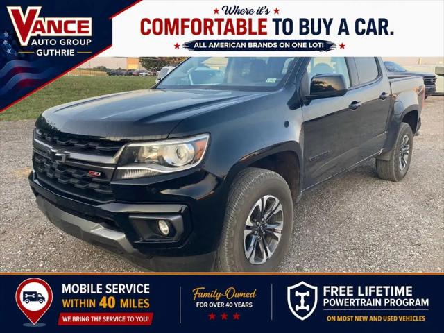 2021 Chevrolet Colorado 4WD Crew Cab Short Box Z71 for sale in Guthrie, OK