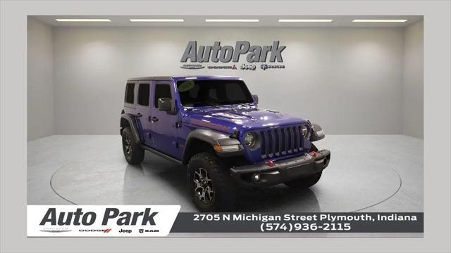 2018 Jeep Wrangler Unlimited Rubicon 4x4 for sale in PLYMOUTH, IN