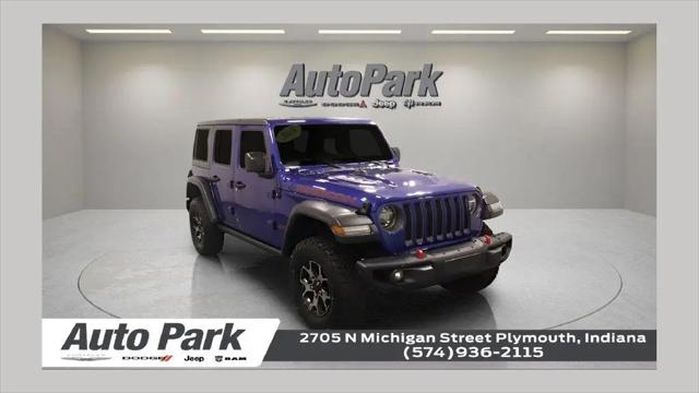 2018 Jeep Wrangler Unlimited Rubicon 4x4 for sale in PLYMOUTH, IN