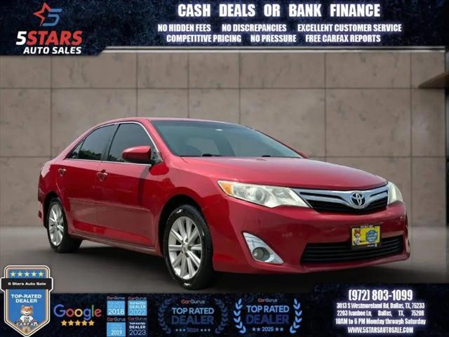 2013 Toyota Camry XLE for sale in Dallas, TX