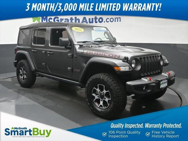 2022 Jeep Wrangler Unlimited Rubicon 4x4 for sale in Cedar Rapids, IA
