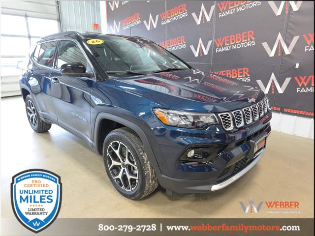 2026 Jeep Compass COMPASS LIMITED 4X4 2026 Jeep Compass COMPASS LIMITED 4X4