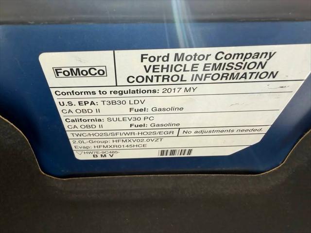 2017 Ford Fusion Hybrid SE