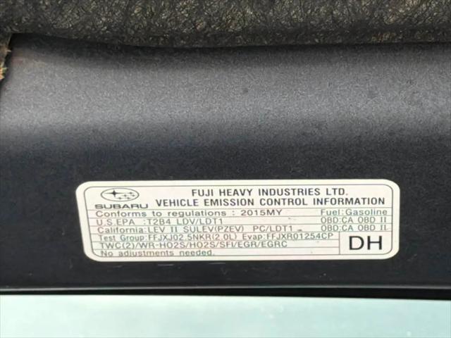 2015 Subaru Impreza 2.0i