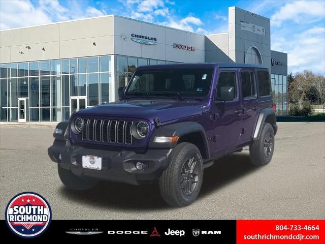 2026 Jeep Wrangler 4-Door Sport S 4x4 for sale in Prince George, VA