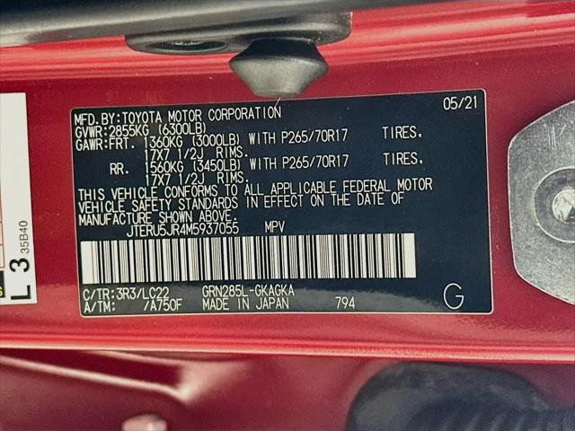 2021 Toyota 4Runner TRD Off Road Premium