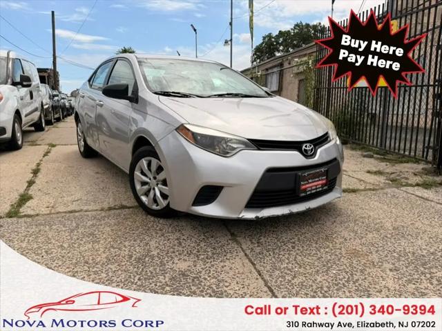 2014 Toyota Corolla LE for sale in Elizabeth, NJ