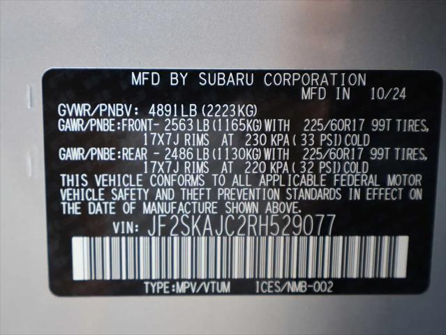 2024 Subaru Forester Wilderness