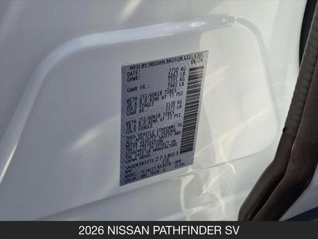 2026 Nissan Pathfinder SV