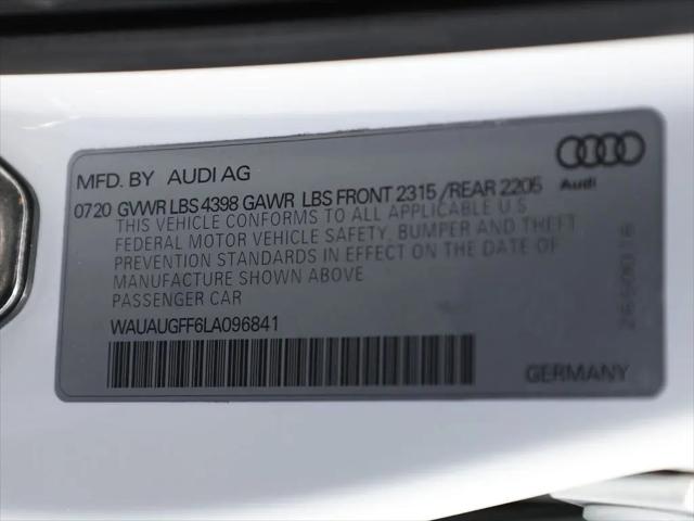 2020 Audi A3 Premium 40 TFSI Front-Wheel Drive S tronic