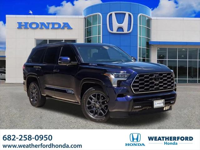 2025 Toyota Sequoia Platinum for sale in Weatherford, TX