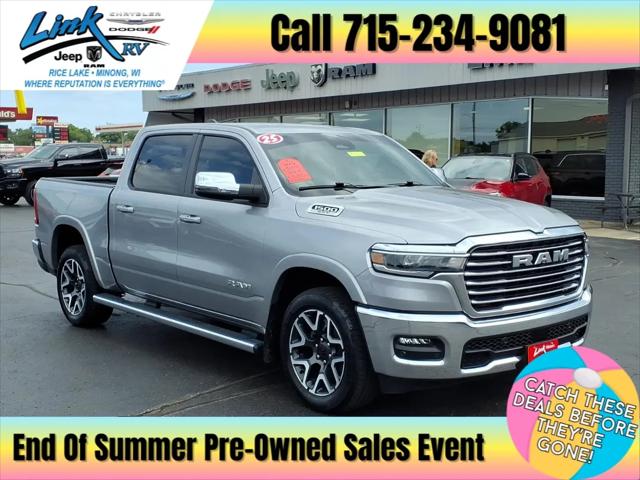 2025 Ram 1500 Laramie Crew Cab 4x4 57 Box for sale in Rice Lake, WI