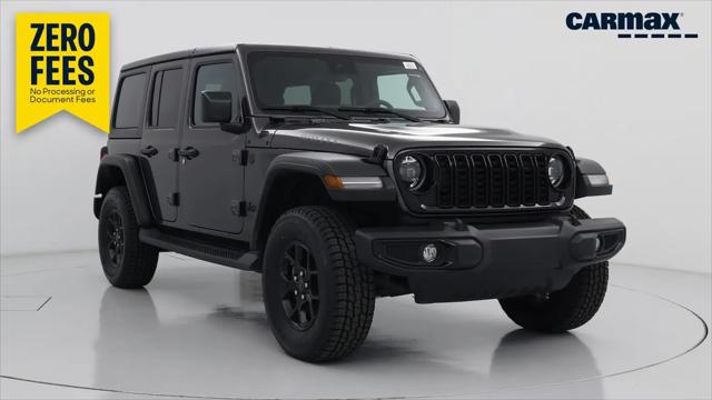 2024 Jeep Wrangler 4-Door Willys 4x4 for sale in Indianapolis, IN