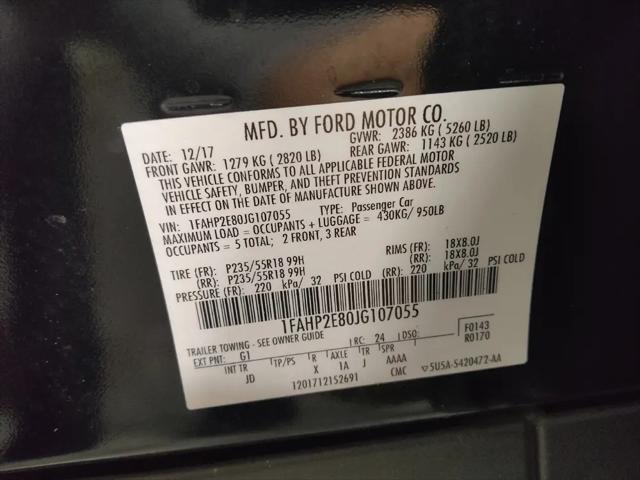 2018 Ford Taurus SEL