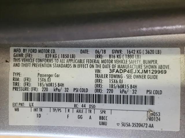2018 Ford Fiesta SE