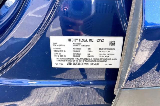 2022 Tesla Model X Dual Motor All-Wheel Drive