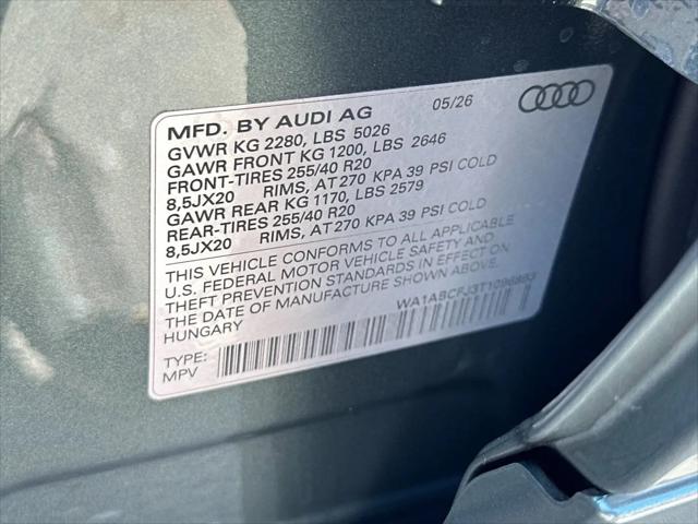 2026 Audi Q3 TFSI quattro S tronic