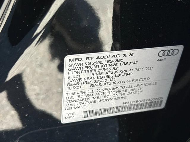 2027 Audi SQ6 e-tron Premium Plus quattro