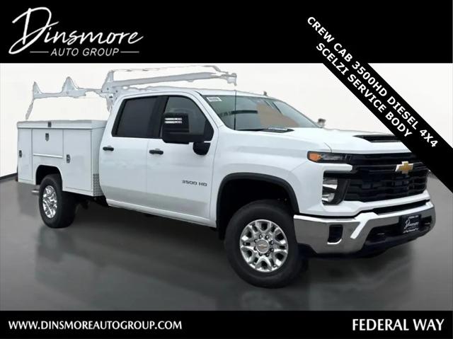 2026 Chevrolet Silverado 3500HD Crew Cab, Long Bed, WT Dual Rear Wheel, RWD for sale in Federal Way, WA