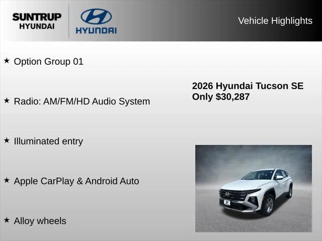 2026 Hyundai Tucson SE