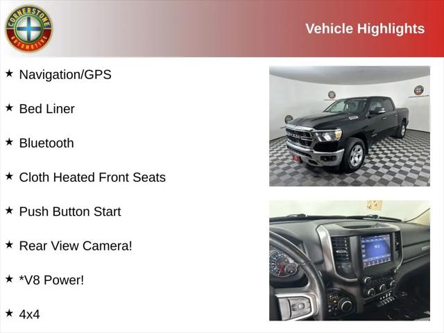2019 Ram 1500 Big Horn/Lone Star Crew Cab 4x4 5'7" Box