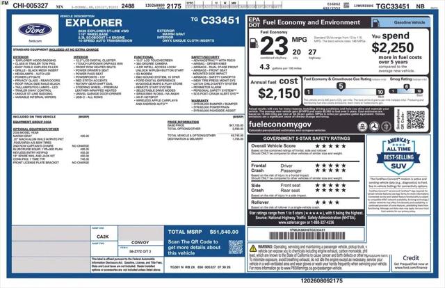 2026 Ford Explorer ST-Line for sale in Elk River, MN