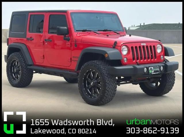 2016 Jeep Wrangler Unlimited Sport for sale in Lakewood, CO