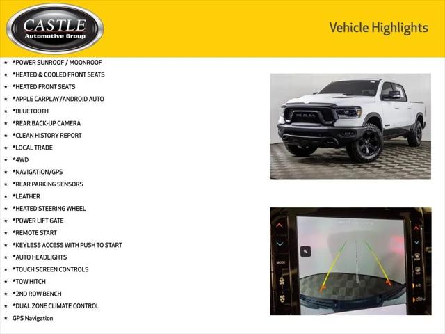 2022 Ram 1500 Rebel Crew Cab 4x4 57 Box