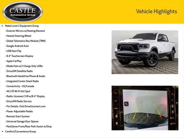 2022 Ram 1500 Rebel Crew Cab 4x4 57 Box